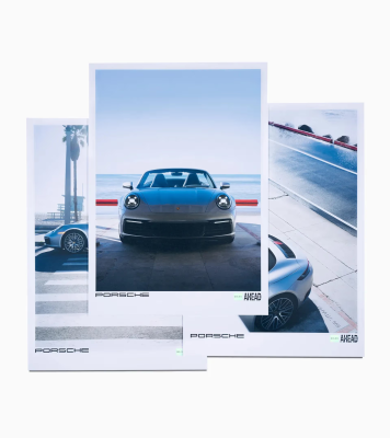 Porsche AHEAD Southwest poster set No. 3 – Limited Edition